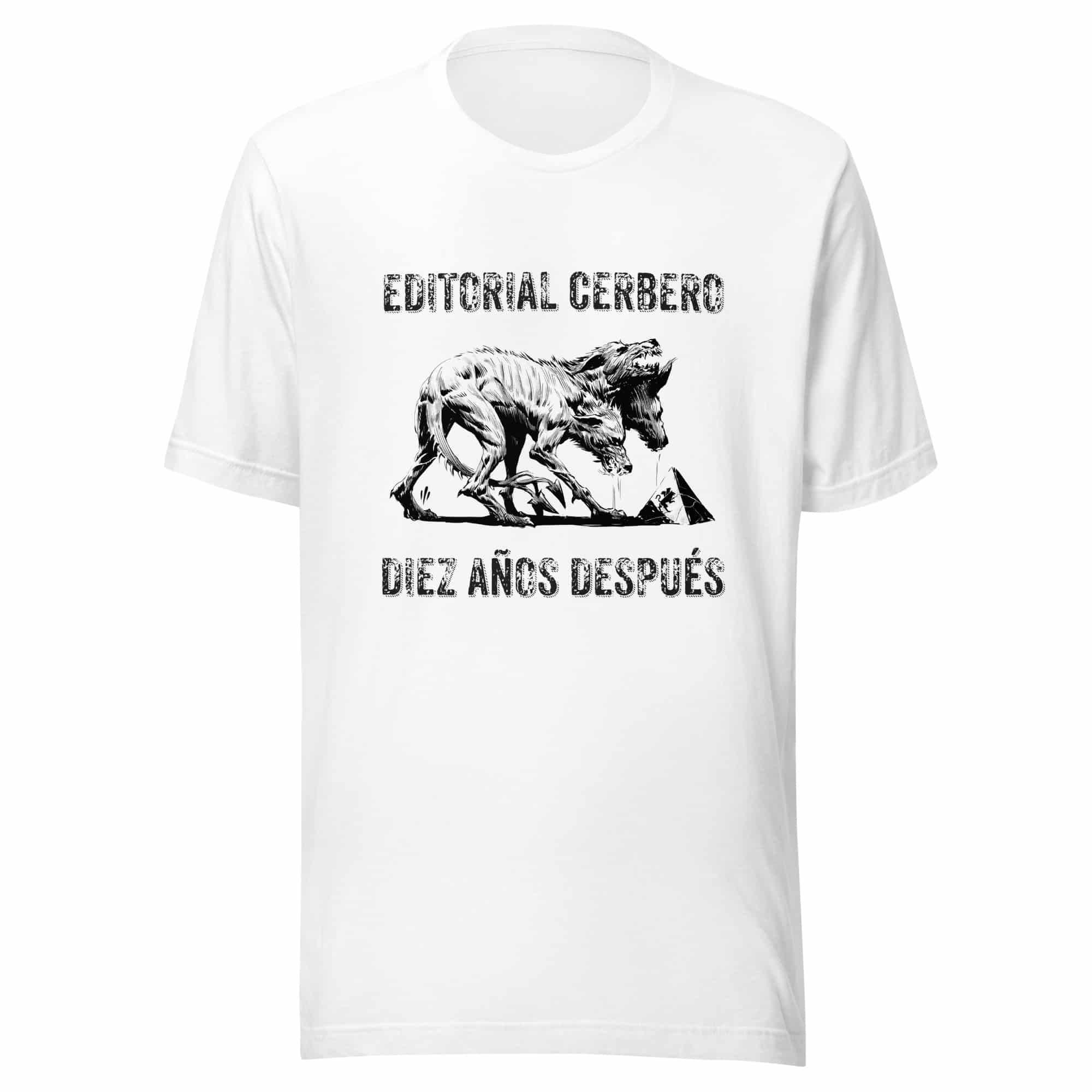 Camiseta Cerbero 2026 BLANCA, by Juan Alberto Hernández